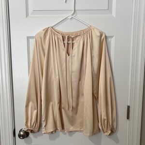 Elegant Cream Women's Blouse